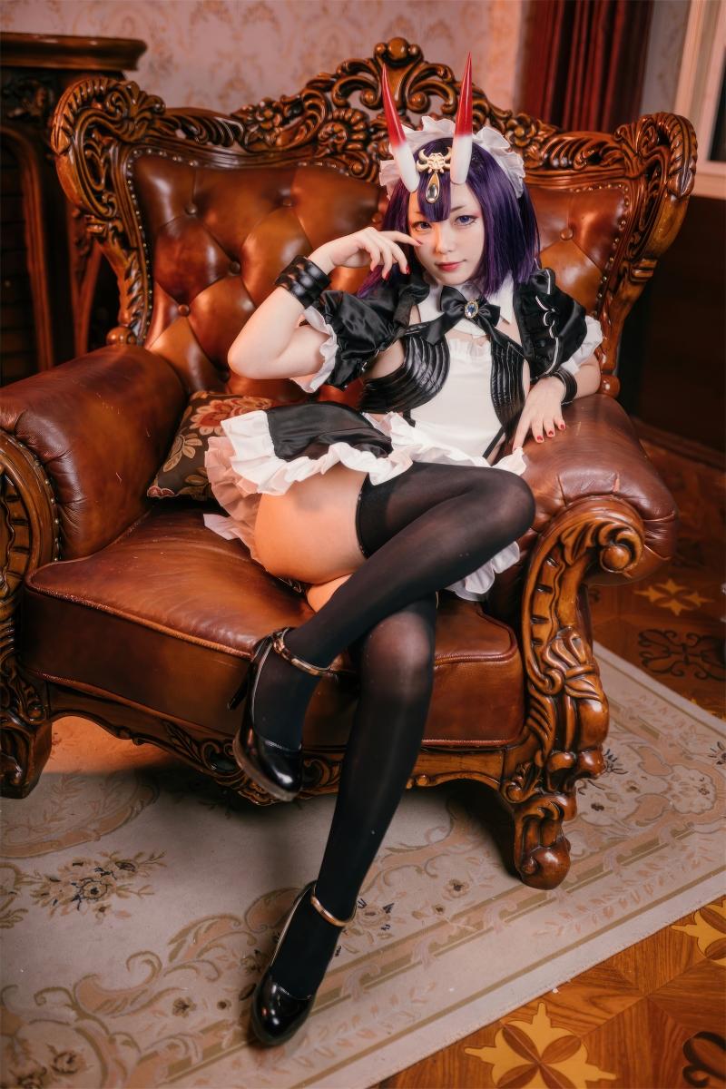 【性感美女】-花铃FGO 酒吞童子 女仆【72P-697MB】