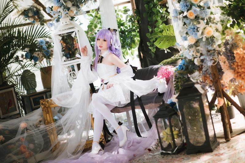 【完美coser】-焖焖碳独角兽婚纱【25P-172MB】