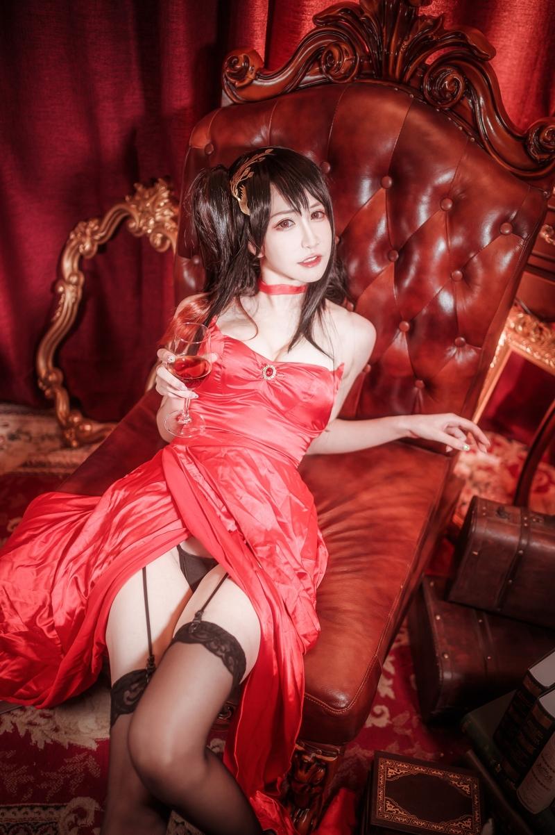 【美女推荐】-阮邑Fairy碧蓝航线 大凤礼服【20P-MB】