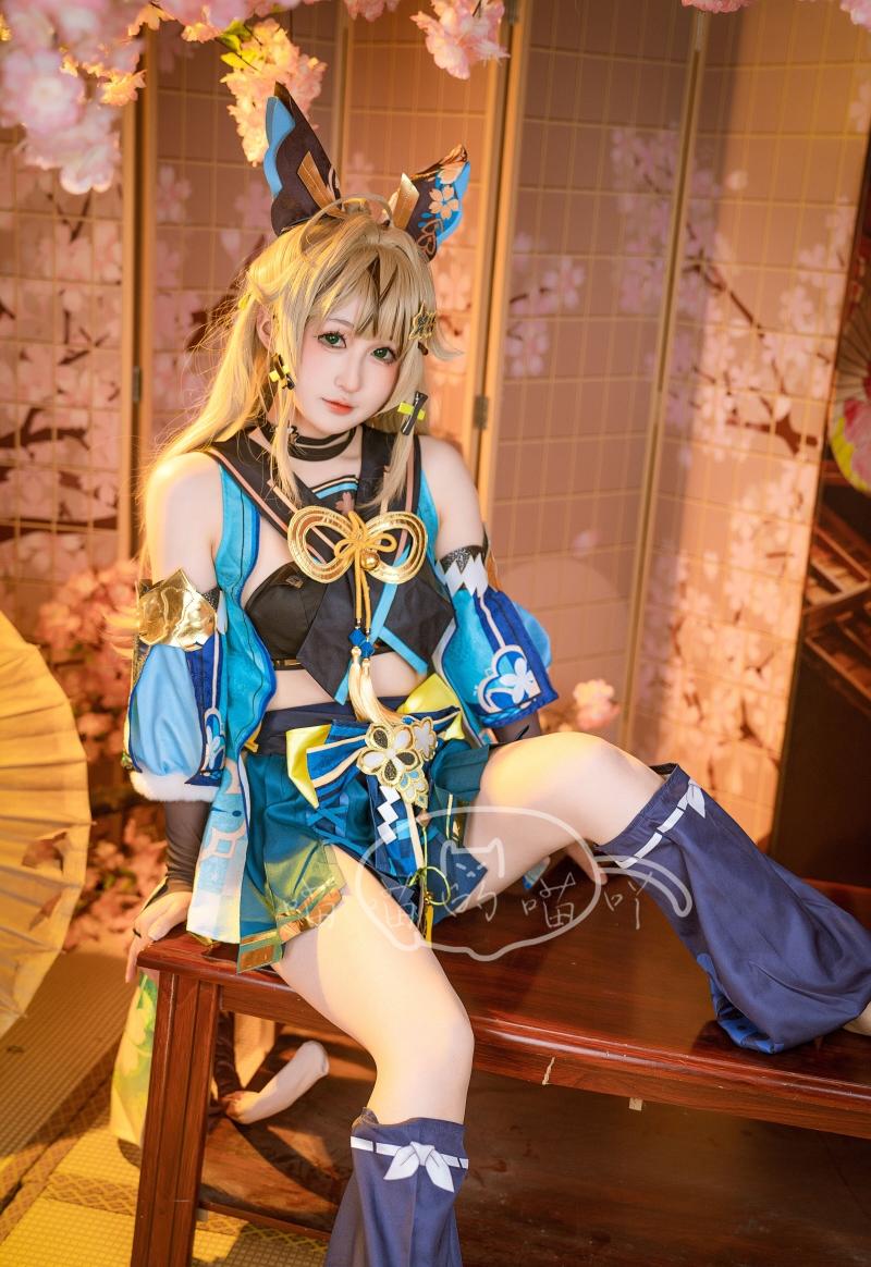 【小编强推】-喵喵的喵吖 原神猫娘绮良良-