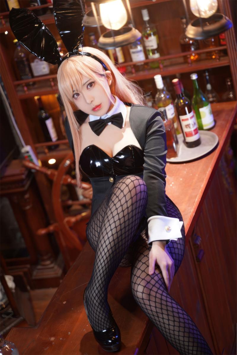 【小编强推】-虎森森 cos作品-喜多川海梦兔女郎