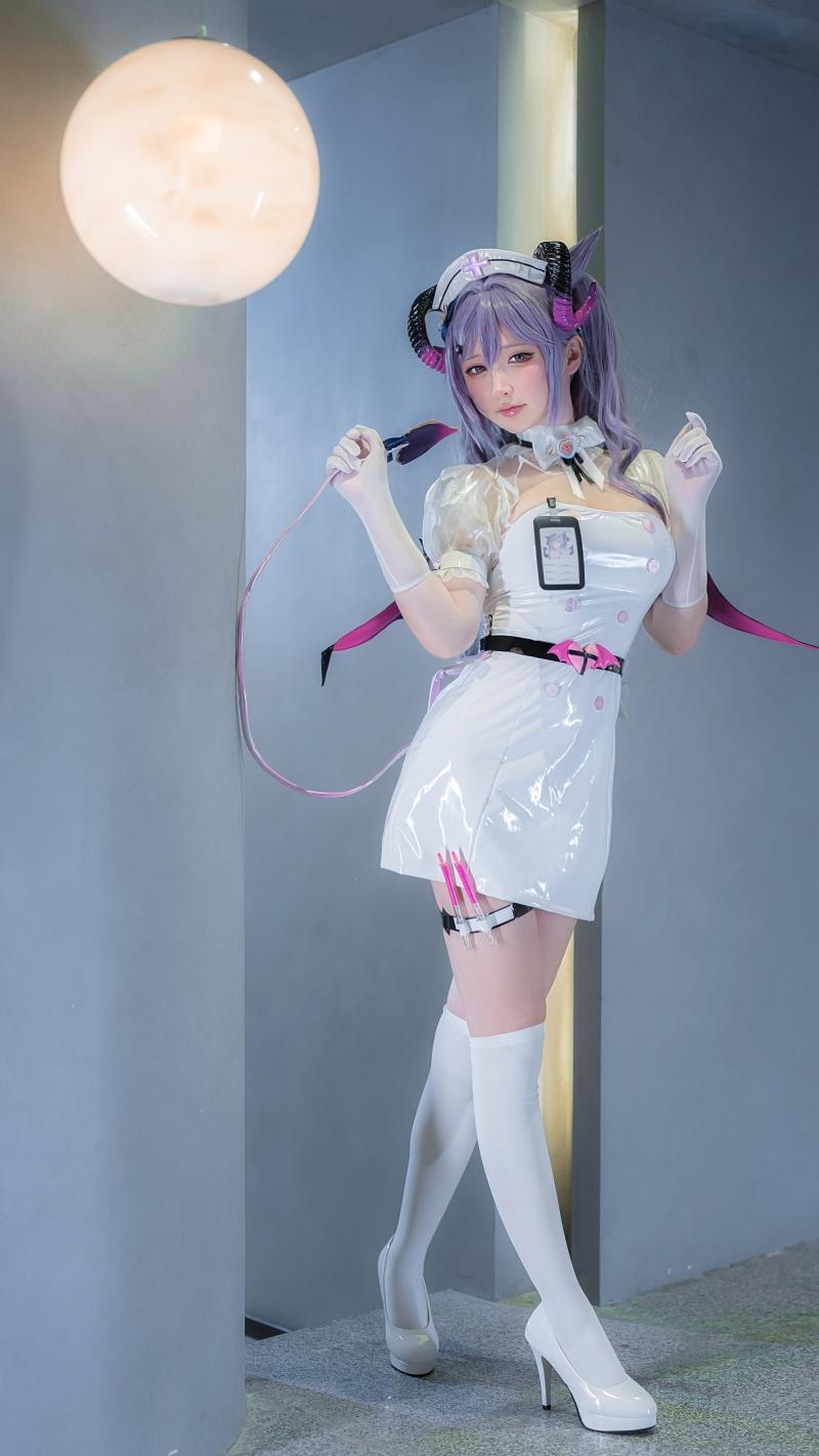 【值得一看】-樱梨梨Eriri 刻晴魅魔护士-