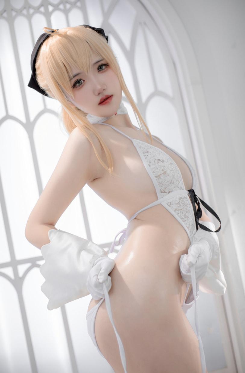 【精美资源】-阿薰kaOri –FGO 白Saber