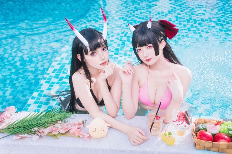 【精美资源】-封疆疆v&038;祖木子 能代x酒匂泳装