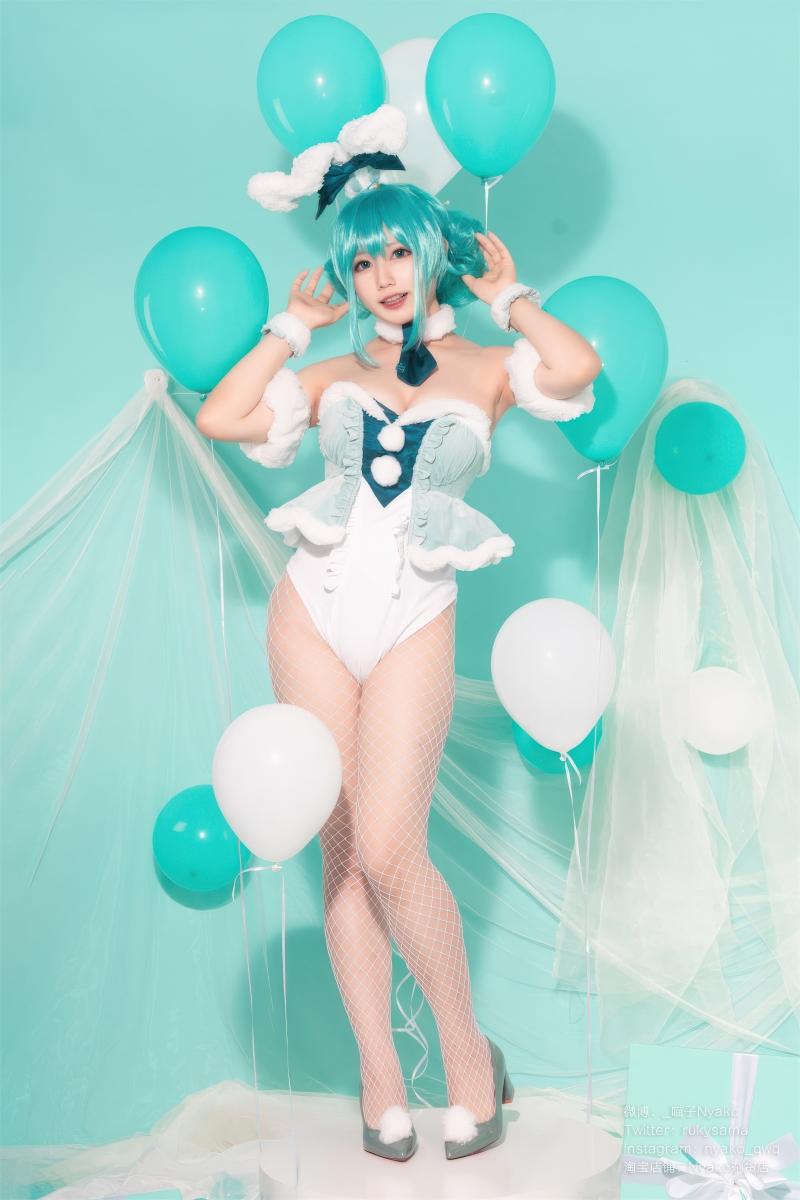 【最佳作品】-Nyako喵子 COS图片 初音白兔[41P-323MB]