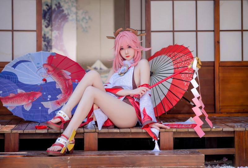 【快来一看】-焖焖碳 八重神子【15P-135MB】