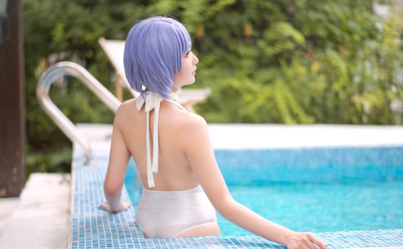 【值得收藏】-源纱希喵喵喵 狸猫 凌波丽COS【12P-100MB】