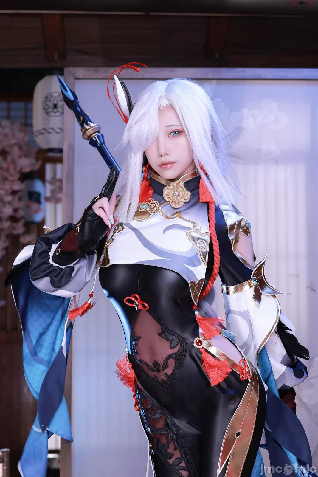 【精品资源】-水淼aqua cosplay Shenhe Genshin Impact