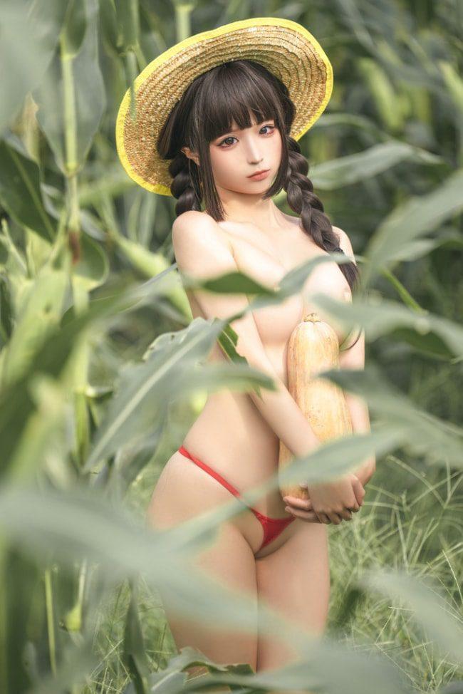 【美女推荐】-蠢沫沫 –苞米地的故事