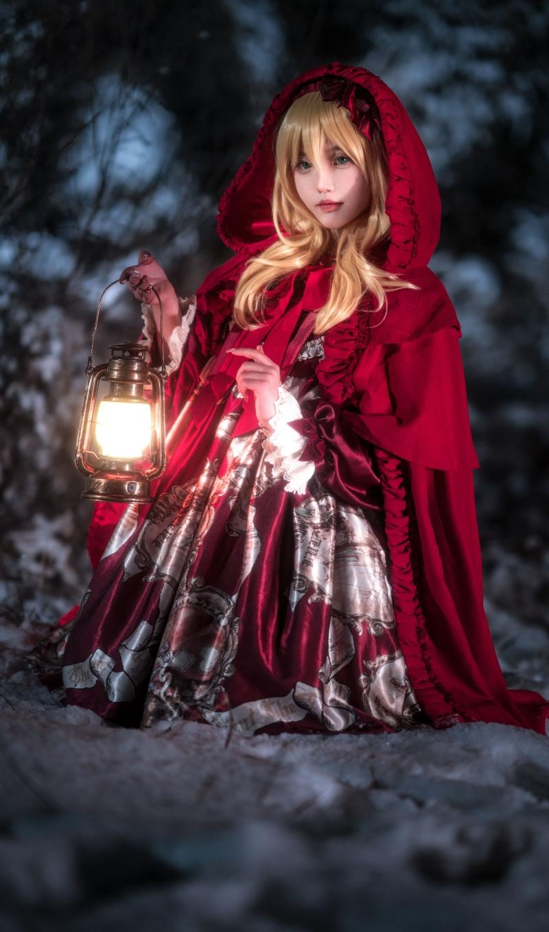 【优质作品】-洛可ss Little Red Riding Hood 小红帽 [12P-130MB]